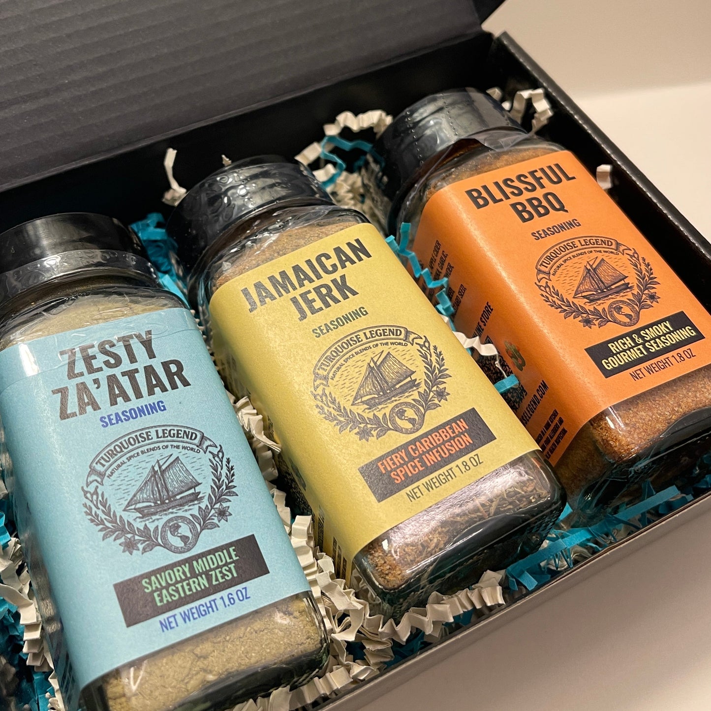 The Grill Pack: Blissful BBQ, Jamaican Jerk & Zesty Za'atar