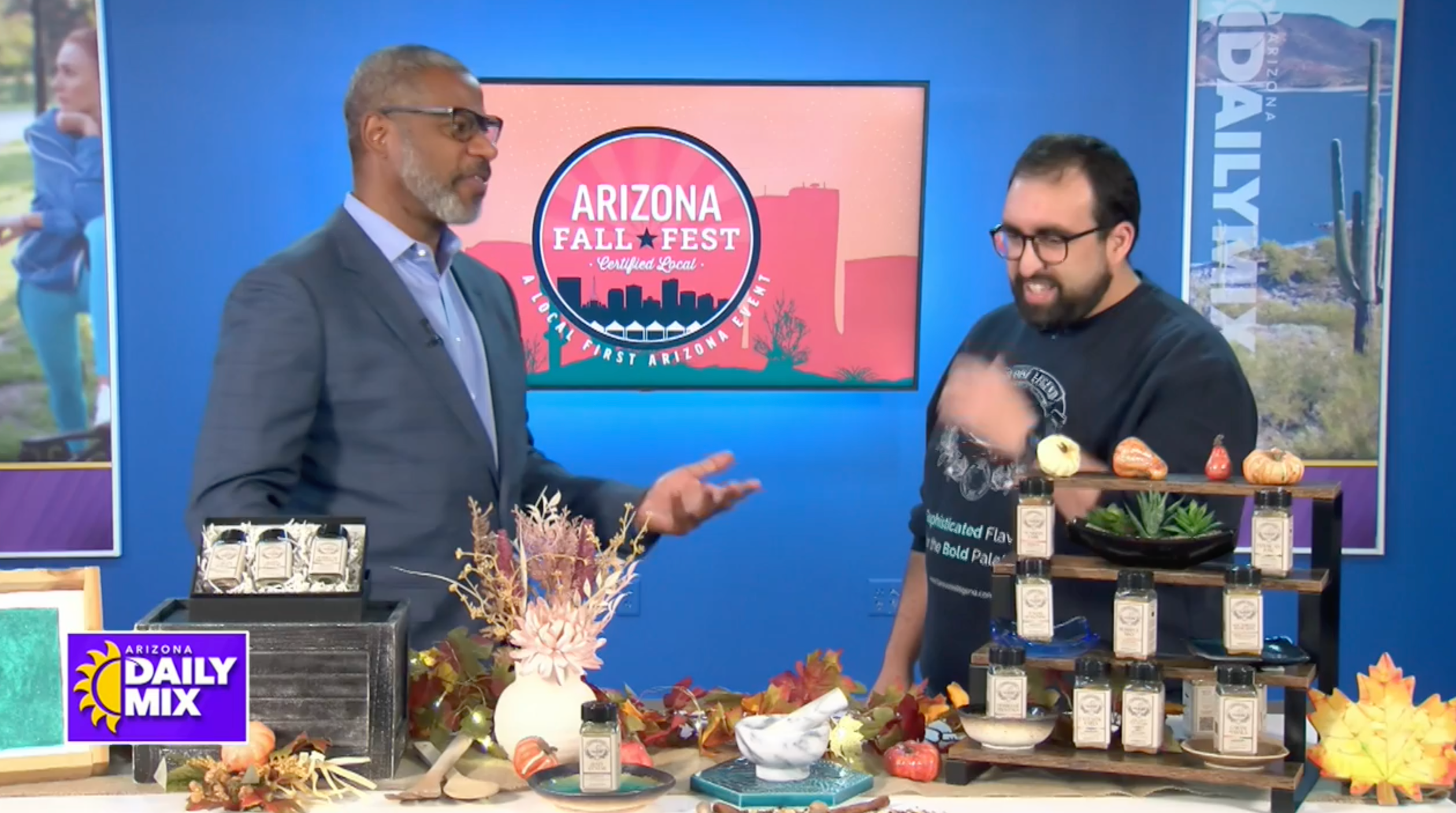 Load video: Turquoise Legend Spice Blends on CW7&#39;s Arizona Daily Mix